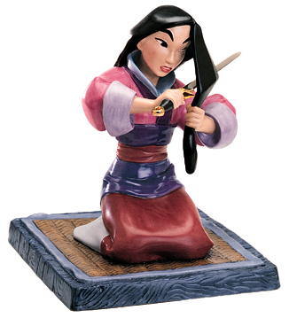 mulan statue