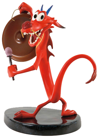 mulan mushu statue