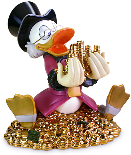 Scrooge Mcduck And Money Scrooge Mcduck 1997 Open Edition Celebration