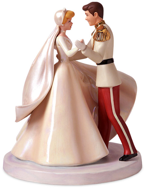 Cinderella-Cinderella & Prince Charming Cake Topper (View #2)